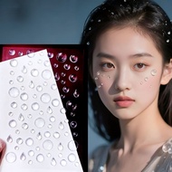 !!! Nail Stickers Water Drop Face Embossed Diamond 5D