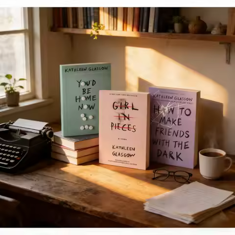 Kathleen Glasgow 3-Book Collection: Girl in Pieces, You'd Be Home Now, How To Make Friends with The 