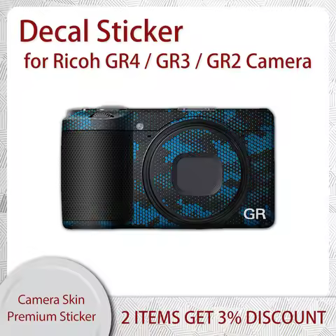GR4 Protective Film Cover Case GRIV Film Wrap Covered GRIII Camera Skin Sticker for Ricoh GR4 GR2 GR