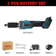 จัดส่งฟรี)2000W 6Mm ~ 6.35Mm 588Vf ไม่แปรงถ่านไฟฟ้าเครื่องเจียรไร้สาย35000RPM ตัวแปร6 Speed เครื่องข