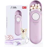 Clink Design Dog Training Clicker and Clicker Dog Trainer with Built in Treat Storage, Compact Dog C
