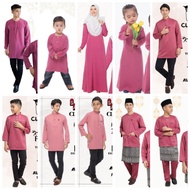 PROMOSI🔥MURAH🔥PELBAGAI JENIS BAJU KURUNG BAJU MELAYU JUBAH KURTA DRESS  WARNA PINK BELACAN DUSTY PIN