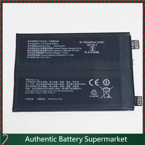 New 7.74V 4500mAh BLP919 For Oppo Realme GT Neo 3 5G 2022 150W Battery