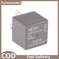 FCMY 1Pcs 4 Pin 12V For Matsukawa 2705 Automotive Relay 897H-1AH-D-R1 U02 For Bui Relay 13742705 FAC
