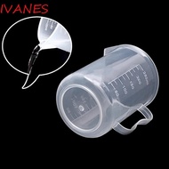 IVANES Measuring Cup Kitchen Tool Measuring Tool 250/500/1000/ml Transparent Durable Plastic Measuring Cylinder