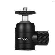 Toho  Andoer Tripod Ball Head 360 Degree Swivel Compatible with DSLR Camera Tripod Selfie Stick Monopod
