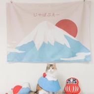 富士山美景掛布 簡約文青 房間 宿舍佈置 日式掛布