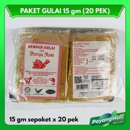 CAP BUNGA ROSE Rempah Gulai 15G (20 Paket) Original Produk Asli Terengganu | PAYANG MALL