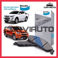 ISUZU D-MAX 3.0 08' CHEVROLET COLORADO 2.0 LTZ 2.8 FRONT BENDIX METAL KING TITANIUM BRAKE PAD (DB184