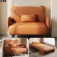 Sofa Bed Foldable Dual-Purpose Small Unit Multi-Functional Bed Single Person Foldable Bed Telescopic Bed