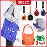 GEESO Roll Up Shopping Bag Foldable Travel Bag Foldable Casual Bag Foldable Eco Bag Foldable Shoppin
