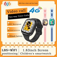 Kids Smartwatch 4G Network Video Call LBS WIFl Positioning Voice Calls Waterproof Children SOS Smart