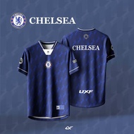 【 Free Custom 】 CHELSEA BIRU V2 Jersey, Sublimation Quick Drying Jersey