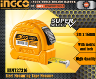 Ingco Steel Measuring Tape with Metric &amp; Inch SUPER SELECT 3m HSMT27316 - ODV POWERTOOLS