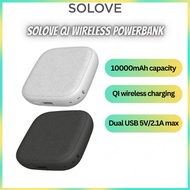 SOLOVE W5 powerbank wireless mobile charging 10000MAH