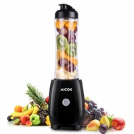 Aicok Stand Blender BL1030KF-GS Personal Portable Blender 300W Travel Pack