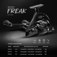 REEL IROLY Freak 1000HG/2000HG/3000HG Power Handle