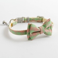 Pet Collar Cute Bow Collar Detachable Bell Collar British Style Cat Dog Collar K5Aj