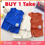 (0-5Yrs)Kids Terno Set Pajamas Forkids Boy Baby T-Shirt Suit 80-120cm 0-5 Years Old Children