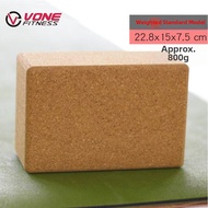 VONE Wooden Yoga Brick Auxiliary Softwood Bamboo Wooden Block Brick for Hatha Yoga And Iyengar Yoga 