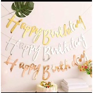 LATIN BANNER HBD BANNER BIRTHDAY BANNER BUNTING FLAG BUNTING PRINTING