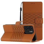 Ready to ship Diamond Embossed Skin Feel Leather Phone Case For Motorola Edge 40/Motorola Moto G14 4