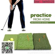 高爾夫打擊墊golf球墊 練習用品多功能三合一折疊組合揮桿練習