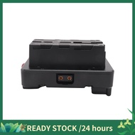 V Mount V-Lock Battery to NP-F F550 F570 F750 F970 Dummy Battery Converter Black Battery Adapter Pla