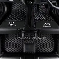 Toyota Noah/Voxy 7-Seater/8-Seater 3-row R80 R90 car mats Right hand drive Car Mat Leather Car Floor