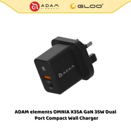ADAM elements OMNIA X35A GaN 35W Dual Port Compact Wall Charger