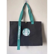 กระเป๋า สตาบัค Starbucks Mesh Tote Bag Canvas 2021 สตาร์บัค​ ถุงผ้า แคนวาส ที่ใส่ บัตร พนักงาน ห้อย ชน พรFashion bags shop