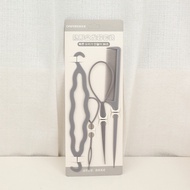 (acc ptk) 4 in 1 Hair Styling Comb Set Hair Braid Hair Comb Salon Hair Comb 4in1 Flexible Plastic 4i