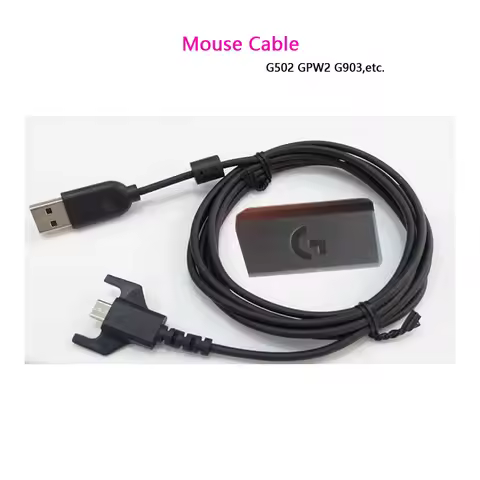 Mouse Receiver Mouse Cable Charging Cable for Logitech G903/g703/g502Gpw2 First and Second Generatio