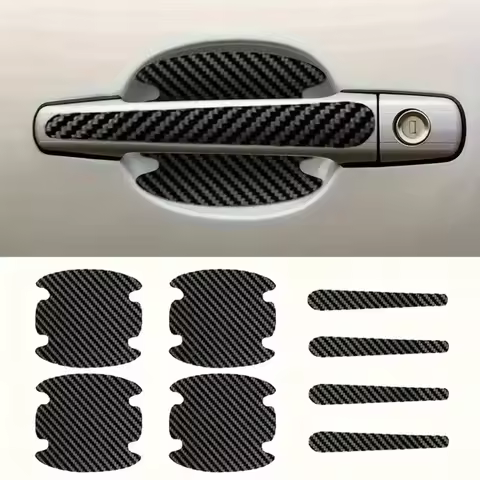 8PCS/Set Car Door Handle Sticker, Scratch-Proof Car Door Protective Sticker, Door Bowl Protective Fi
