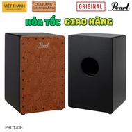 Clear Cajon Pearl PBC120B Primo Burl Wood | Beautiful Natural Wood Grain Face | Warm Bass