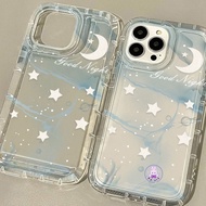 Moon Star case Oppo Reno 10pro+ 4F 5 7Z 8Z 8T Oppo A38 A18 A5s A12 A7 A9 A15 A16 A17 A8 A58 A74 A95 