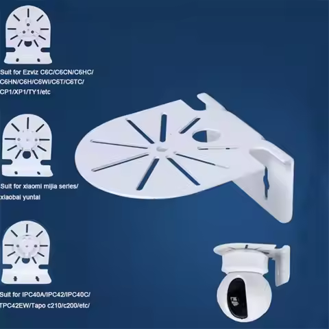 Side / Siding / Ceiling Mount Dome Camera Bracket Support Metal No Punching Camera PTZ Stand for Xia