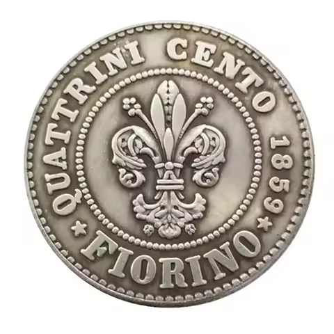 1859 Florence replica old coins Tuscan duchy coins decoration commemorative collection coins