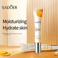 ROREC SADOER Vitamin C Brightening Eye Cream Fresh Orange Essence Hydrating Moisturizing Eye Care Eye Cream 20g