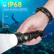 New Sofirn SD09 Diving Flashlight 3400lm Powerful 21700 Rechargeable Underwater Deep Scuba Torch SST40 Dive LED Light