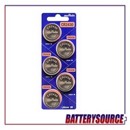 Murata CR-2430 3V (5 Pieces) Lithium Button Cell CR2430, DL2430, BR2430, KL2430, L2430, ECR2430, 501