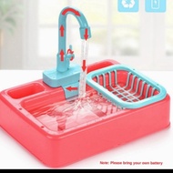 mini sink toys - mainan wastafel mini mainan dapur cuci piring anak