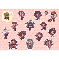 (AVAILABLE) STICKER IDENTITY V SURVIVOR MEN (1) SIZE A5