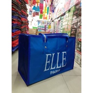 NAMED TARPAULIN BAG.(WIDTH 49 X 33 X 23 CM)