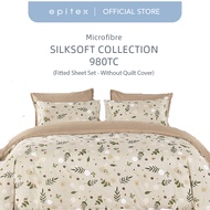 Epitex Silkysoft 980TC Microfiber Printed | Fitted Sheet Set | Bedsheet | Cadar | Epinova (w/o Quilt