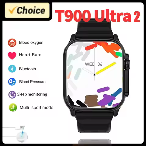 T900 Ultra 2 Smart Watch 2025 Men Series Compass Waterproof For Android IWO Watch Ultra Smart watch