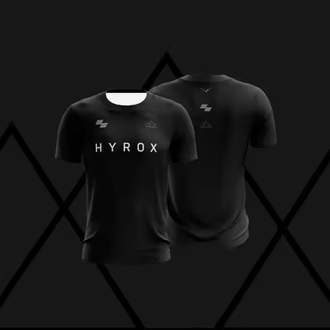 HYROX Peak Training Club Fitness Sport T‑Shirt Men Y2K Oversized Minimal Graphic Breathable Quick‑Dr