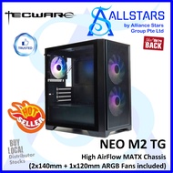 Tecware NEO M2-ARGB TG MATX Tower Chassis
