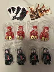 bearbrick  series 46 超人 拉打 一號 閃電俠 100 ％ 盲盒 s46  Be@rbrick s47 series 47