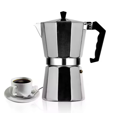 HOODAKANG-Stovetop Moka Coffee Maker, Italian Espresso, Expresso Percolator, Cafe Coffee Pot, 1, 2,